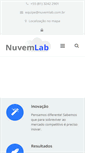 Mobile Screenshot of nuvemlab.com.br